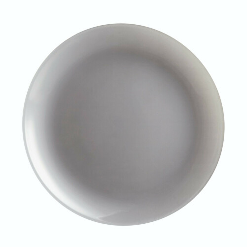 (6 Dessert Plates, Grey) Luminarc 18pc Opal Glass Dinner Set Christmas