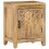VidaXL vidaXL Solid Mango Wood Bedside Cabinet Nightstand Bed Stand Storage Cabinet 8