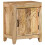 VidaXL vidaXL Solid Mango Wood Bedside Cabinet Nightstand Bed Stand Storage Cabinet 9