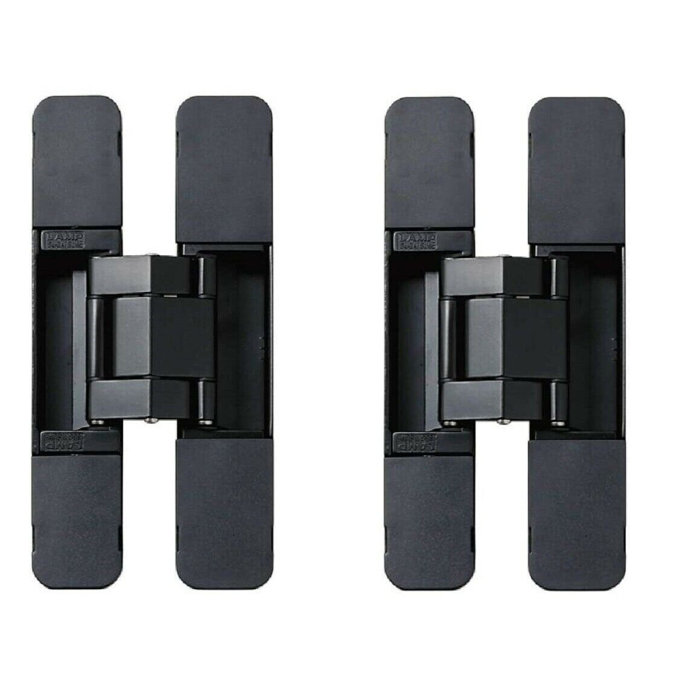 ( Black) Sugatsune Adjustable 3-Way Concealed Door Hinges 4510932068192