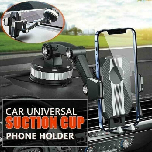 Car Center Console Phone Mount - Super Adsorption, One-Touch Lock/Release, 360 Rotating, Strong Suction 2