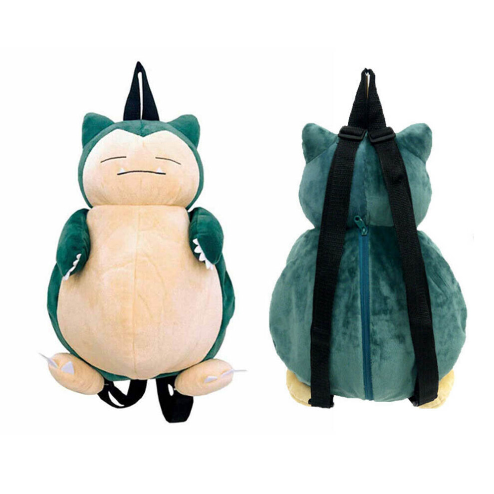 Kids Gift Poke-mon Kabigon backpack stuffed Plush Doll Bag Schoolbag