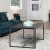 Rectangle Coffee Table Sofa Side Cocktail Tea Desk Living Room 6