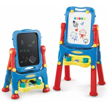 Kids All in One Adjustable Art Easel Blackboard Whiteboard Toy Gifts
