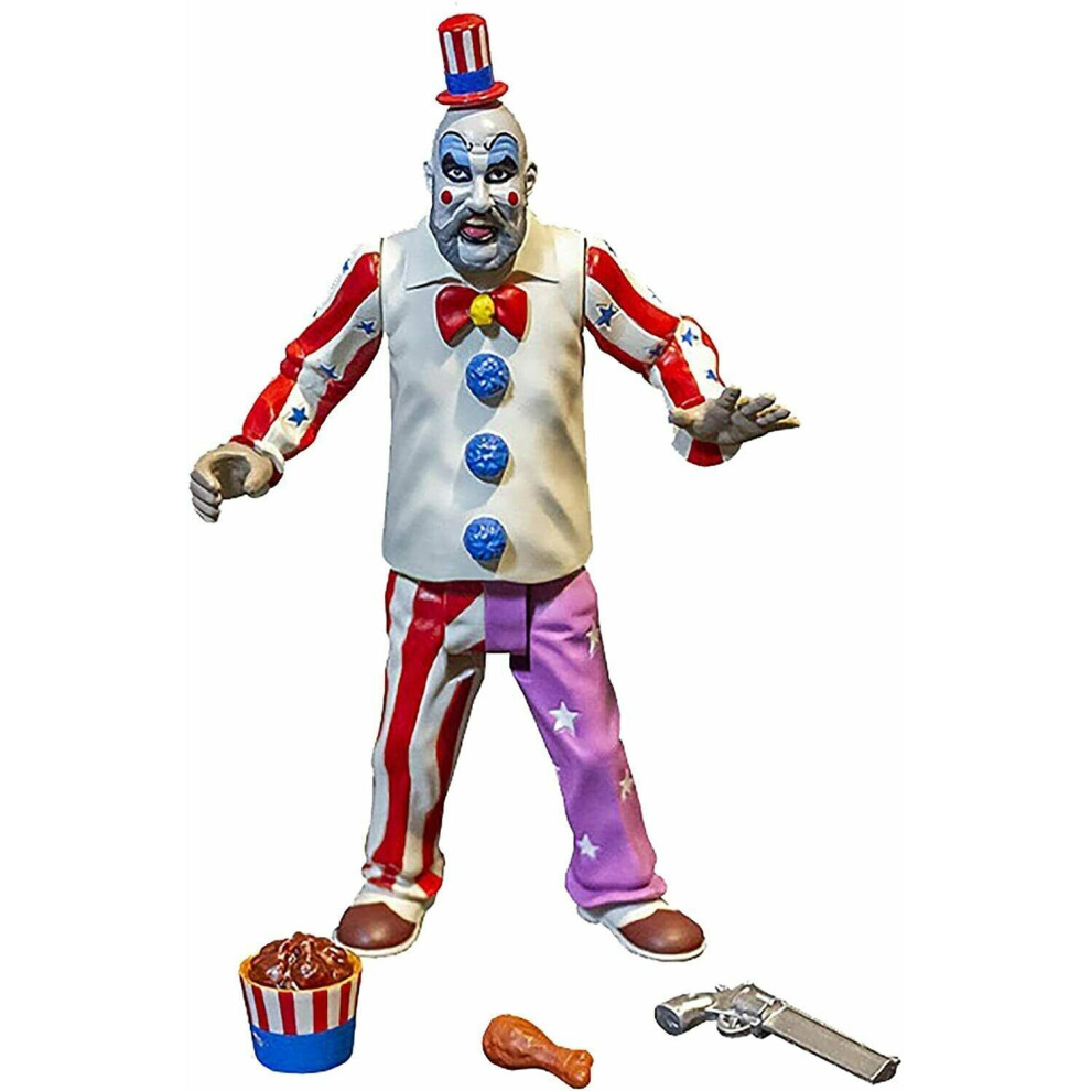 Photos - Action Figures / Transformers Action House of 1000 Corpses Captain Spaulding Fingerlickin Whippin 5" TTGM140 