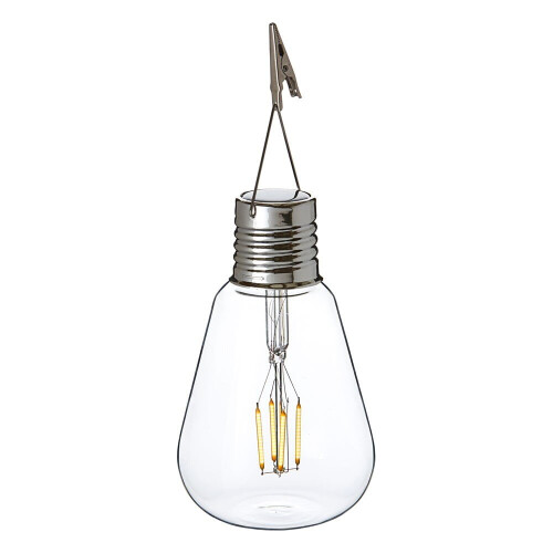 Smart Garden Solar Power Edison Retro Filament Lightbulb Hanging Light
