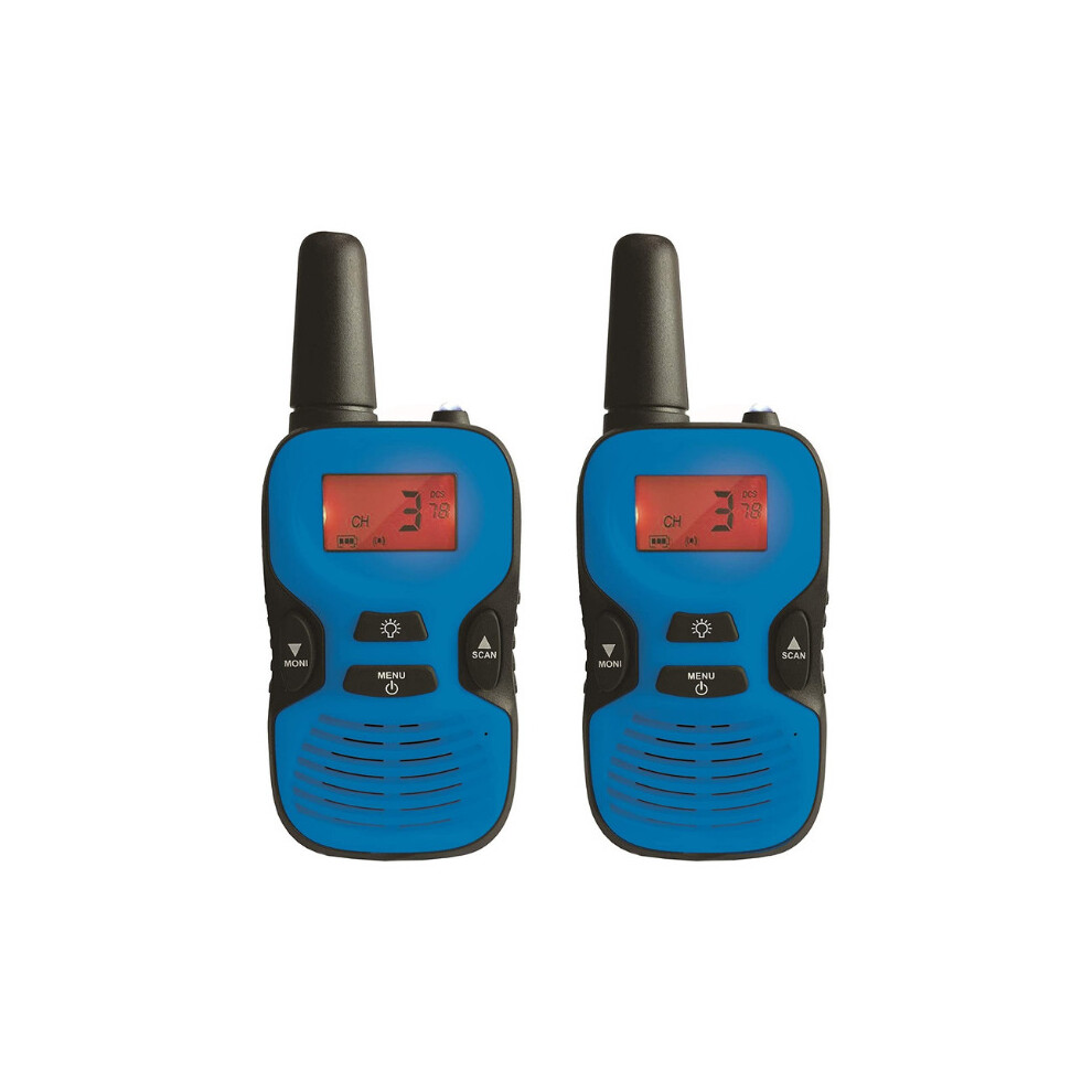 Lexibook Rechargeable Walkie Talkies with 5KM / 3 Mile Range