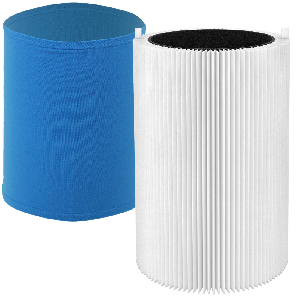 Filter Kit for BLUEAIR Air Purifier HEPA Carbon Sleeve Blue Pure 411 3210 Joy S