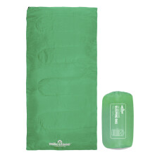 Milestone Camping 26729 Green Envelope Single Sleeping Bag / 2 Season Insulation with Carry Sack