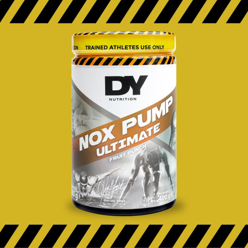 (Cotton Candy) Dorian Yates NOX Pump Ultimate 400g Pre Workout 2