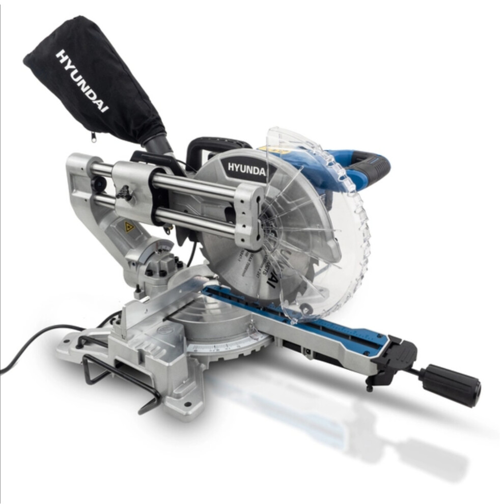 Hyundai Hyms2000e 2000W Electric Mitre Saw / Chop Saw With 255Mm Blade, 230V