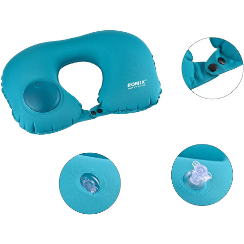 (Green) Inflatable Neck Pillows 2