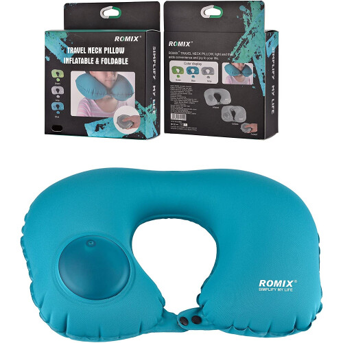 (Green) Inflatable Neck Pillows