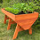 Selections Veg-Trough Large Wooden Raised Vegetable Bed Planter 7