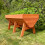 Selections Veg-Trough Large Wooden Raised Vegetable Bed Planter 4