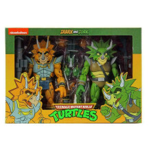 NECA TMNT Turtles Captain Zarax & Zork Cartoon 2-Pack 7" Action Figure