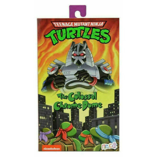 NECA NECA TMNT Turtles Chrome Dome Ultimate Cartoon 7" Scale Action Figure 1