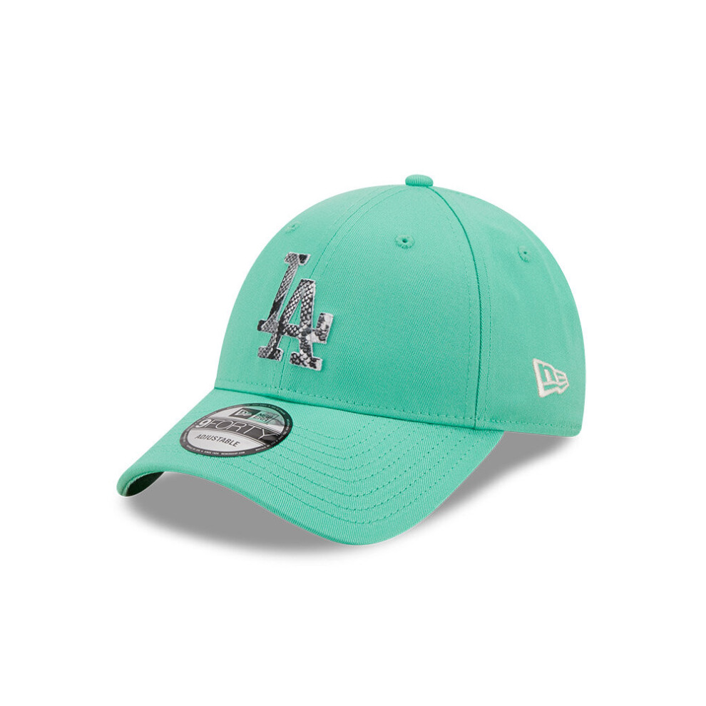 New Era Men's Adjustable Infill 9Forty Cap ~ LA Dodgers green