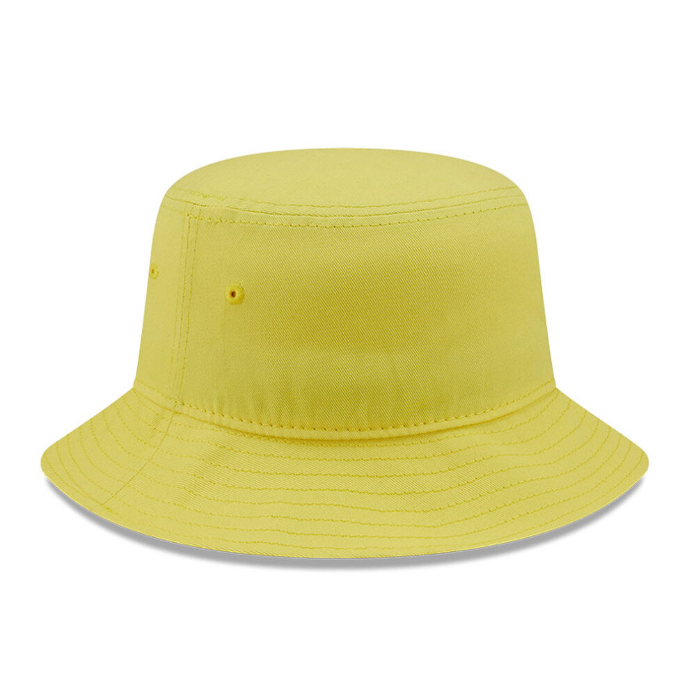 New Era Men's Essential Tapered Bucket Hat ~ Yellow Size M