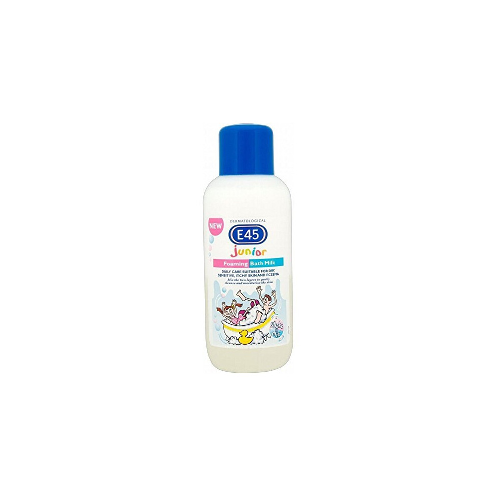 E45 Junior Foaming Bath Milk (500ml) - Pack of 2