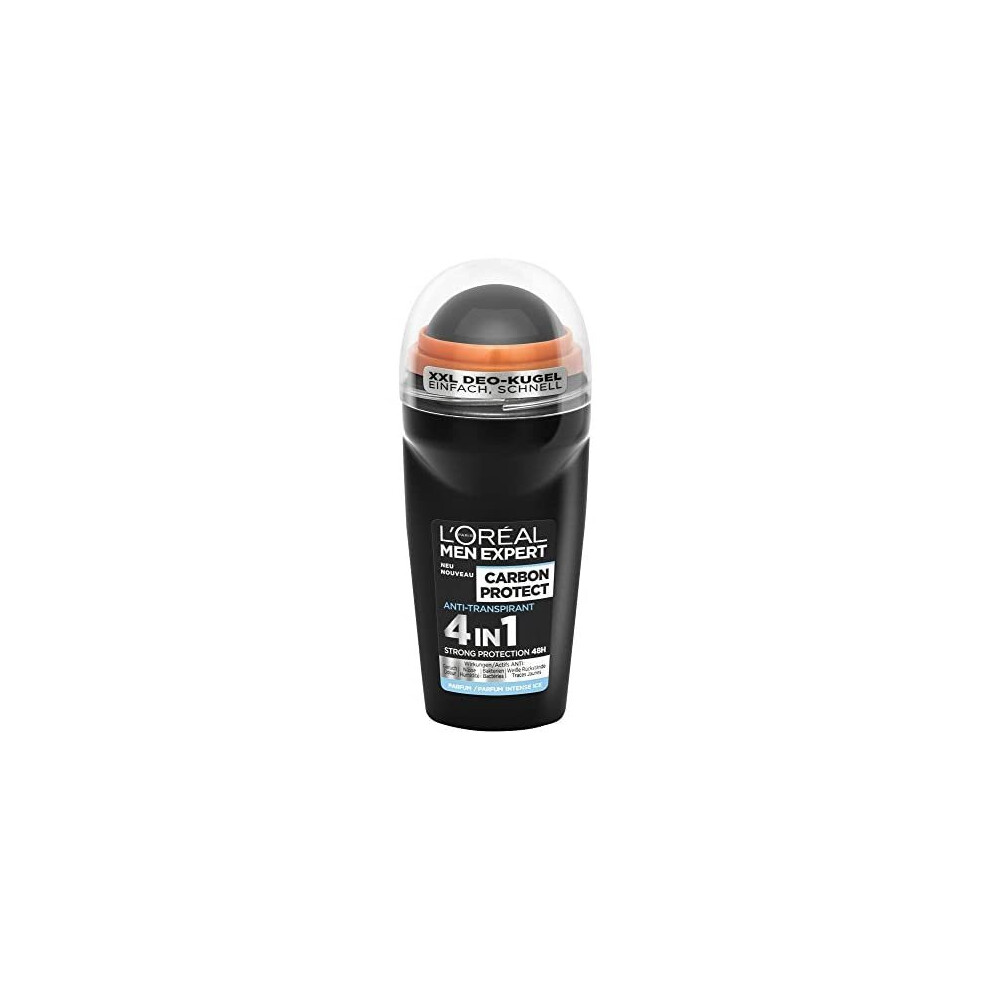 New L’oréal Paris Men's L 'Oréal Paris Expert Deodorant Roll-On 50 Ml, Pack Of 6 White