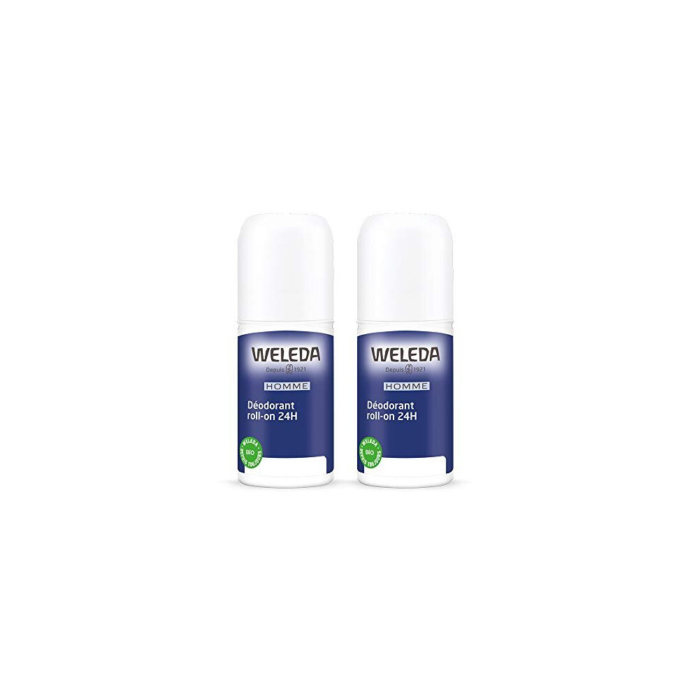 Weleda Men Deodorant Roll-On 24H 2 x 50ml