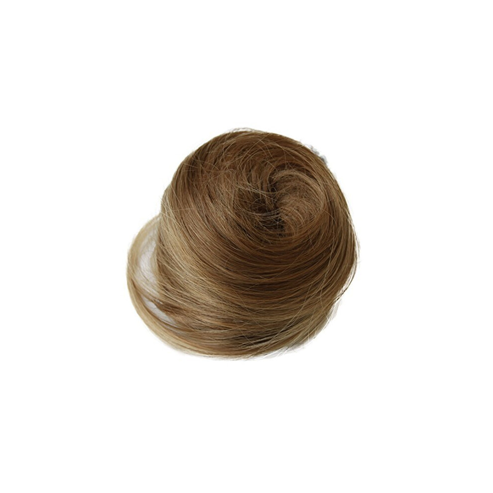 Caisha Unisex Prettyshop Bun Hairpiece Ponytail Hepburn-Bun Scrunchie Updo Blond Mix Dc19