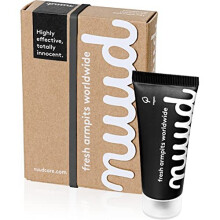 Nuud Deodorant Cream - Black Pack (15 ml Tube) - A Vegan & Native Alternative to Deodorant - 100% Natural Deodorant Cream - Natural Cosmetics Wit