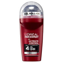 L'Oreal Men Expert Ultimate Control Roll-On 48H Protection Against Various Types of Sweat, Alcohol (6 x 50 ml)