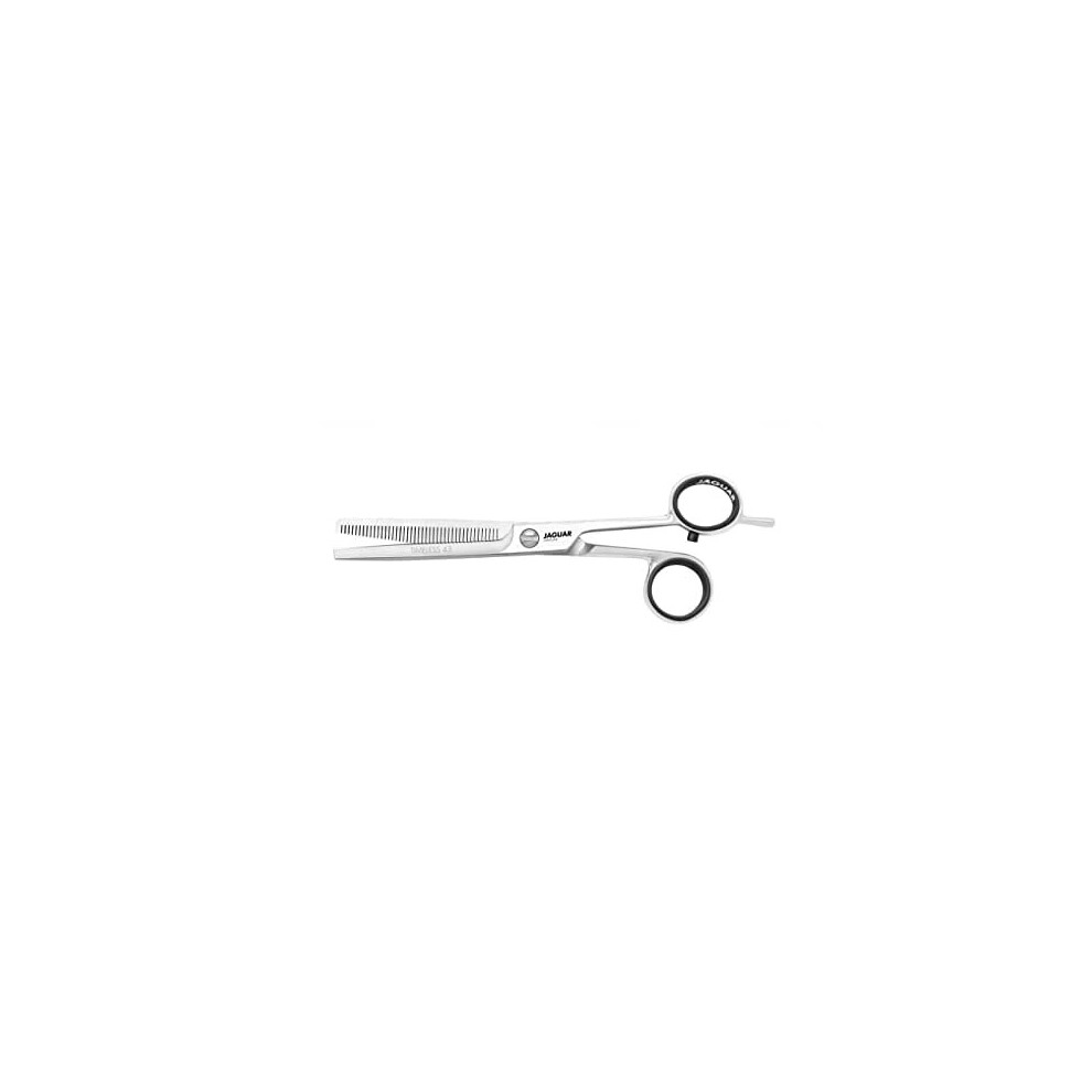 Jaguar White Line Timeless 43 Offset Texturing Scissors, 6.0-Inch Length, Silver, 0.0707 kg 4030363113730