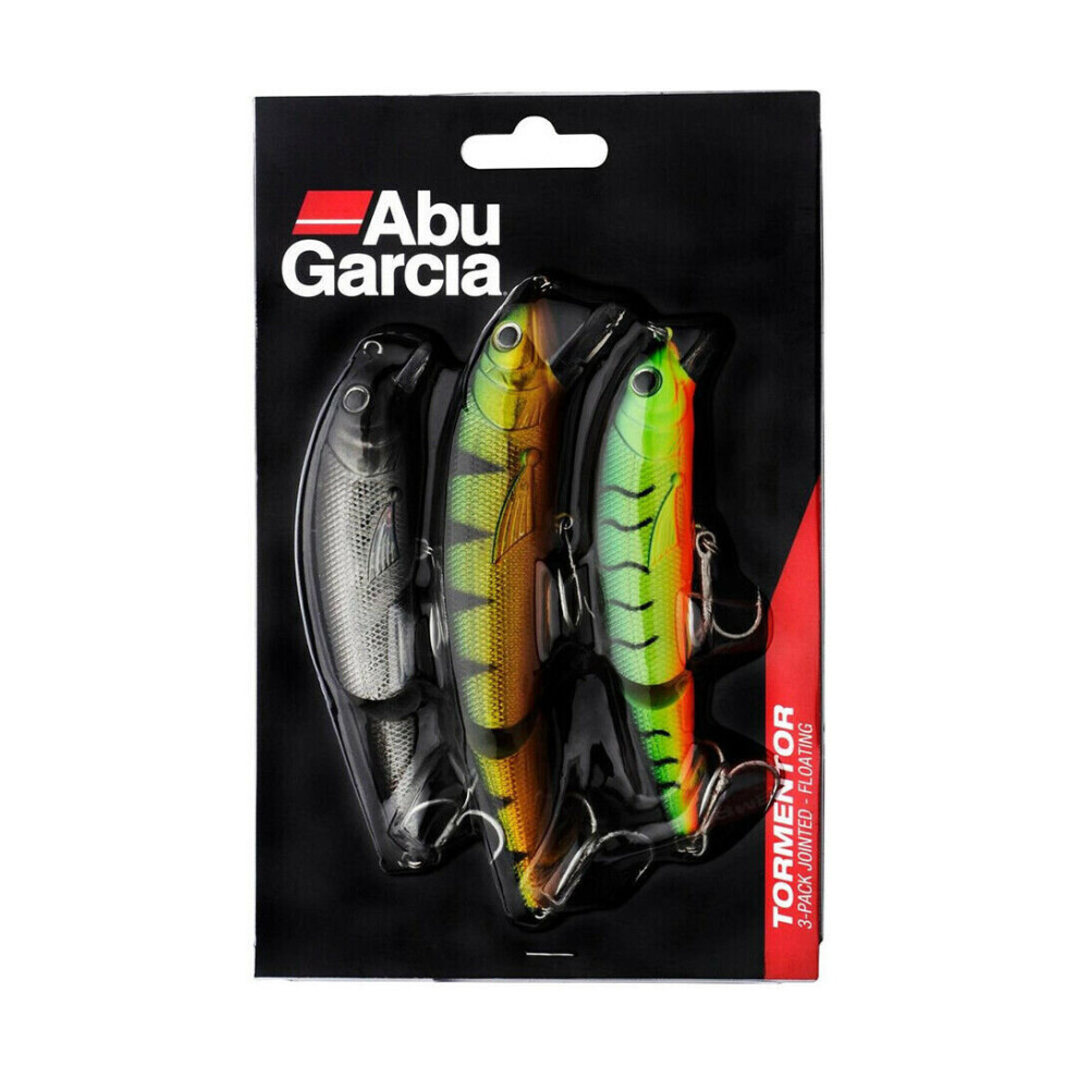 Abu Garcia Tormentor Jointed 3Pk Floating Fishing Lure Coarse Carp Pike Trout Salmon