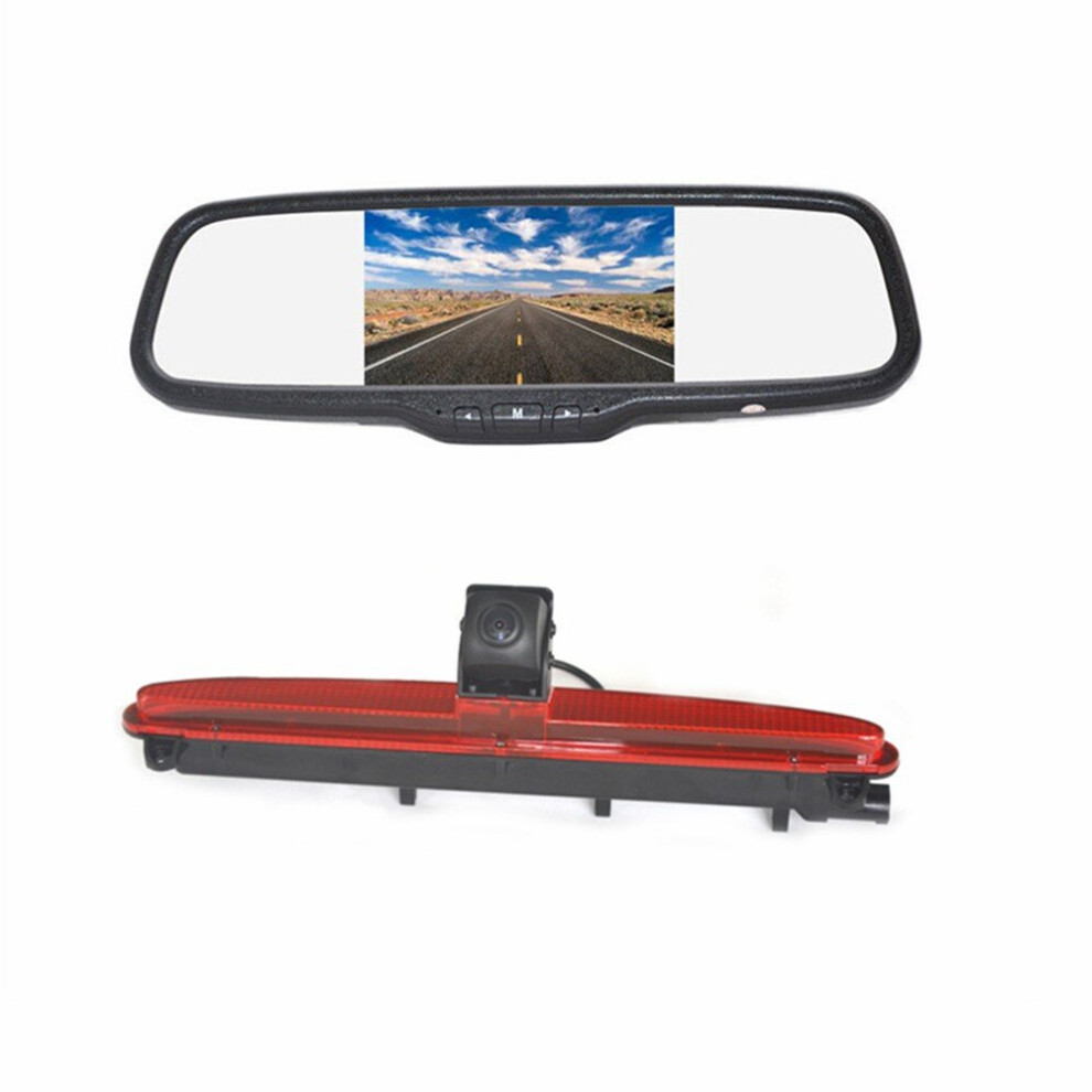 Car Rear View Camera & 5 Inch Mirror Monitor Display For Iveco Daily (2014 - Current) Light 764481232236