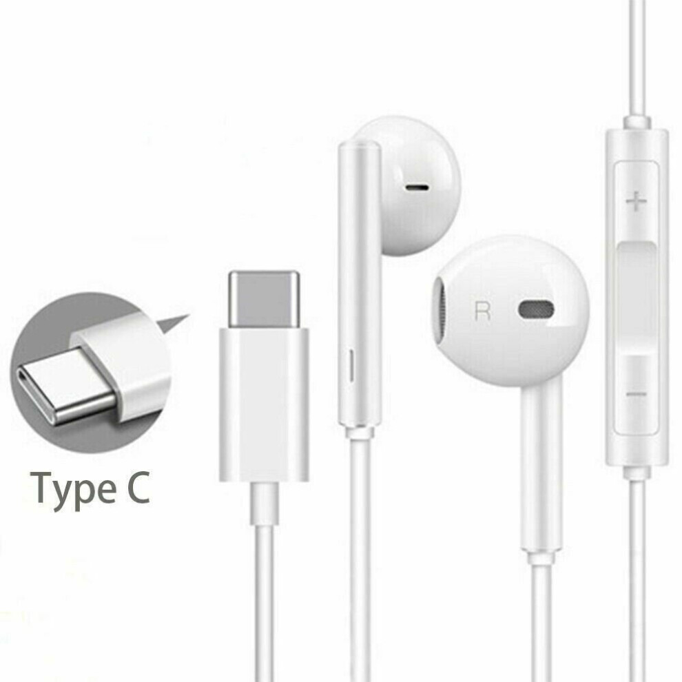 Huawei Cm33 Usb-C Headphones Earphone For Matepad 10.8(2021) Nova 8 5G White 5060903641002