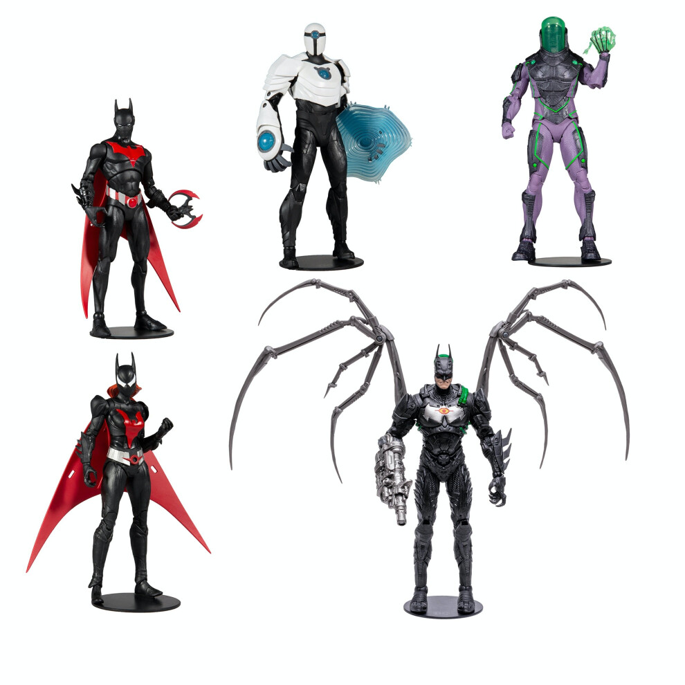 DC Multiverse Build-A 5pk - Batman Beyond Action Figures