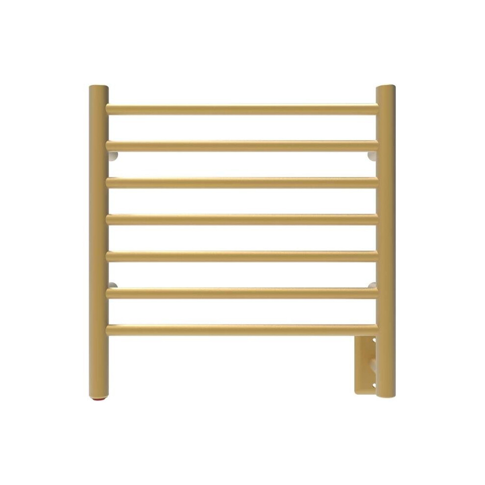 Photos - Radiator Amba RWHS-SSB 7 Bar Radiant Small Satin Brass Towel Warmer