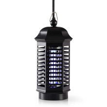 Mückenstopp-Lichtfalle | 4W | Lampentyp: F4T5/BL | Wirkungsbereich: 30 m² | Schwarz