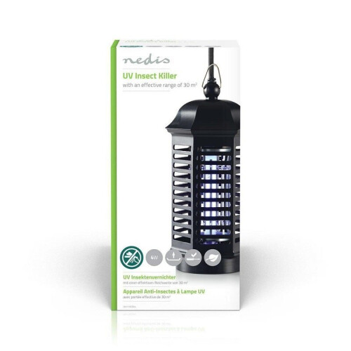 Mosquito Stop light trap | 4 W| Lamp type: F4T5/BL | Effective range: 30 m² | Black 1