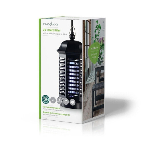 Mosquito Stop light trap | 4 W| Lamp type: F4T5/BL | Effective range: 30 m² | Black 2