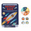 Gioco di Viaggio Magnetico - Piccolo Collage - Corsa con Razzi - Tema Spaziale - 2-4 Giocatori 5