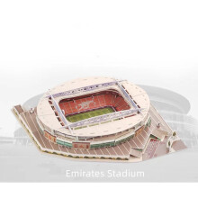 (Emirates Stadium (Arsenal)) European Football Club Stadium 3D Puzzle