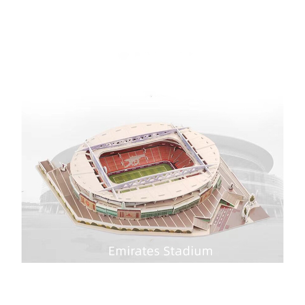 (Emirates Stadium (Arsenal)) European Football Club Stadium 3D Puzzle