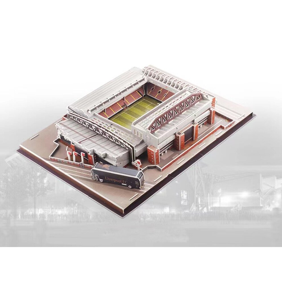 (Anfield Stadium (Liverpool)) European Football Club Stadium 3D Puzzle