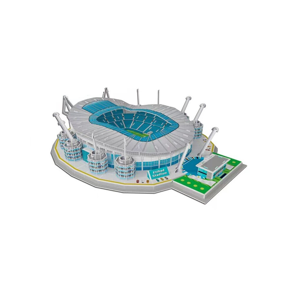 (Etihad Stadium (Manchester City)) European Football Club Stadium 3D Puzzle