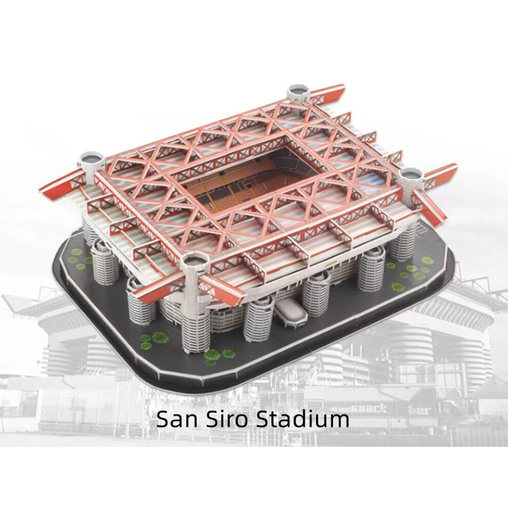 Unifie Dream (San Siro Stadium (Ac Milan)) European Football Club Stadium 3D Puzzle
