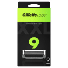 Recambios de cuchillas de afeitar Gillette Labs Value Packs 9 cuchillas