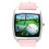 Pink Leather Square Watch for Golf Fans 1