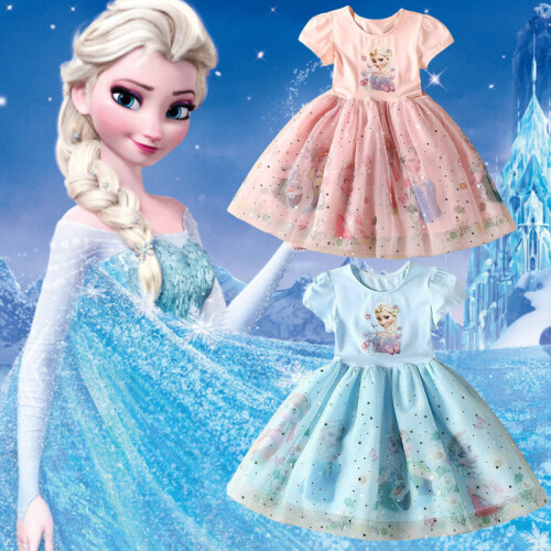 Velvet Disney Frozen™ Dress (2-8 Yrs)
