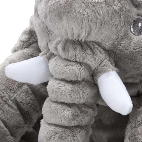 Plush Toy, Elephant - Grey - 60 cm 2