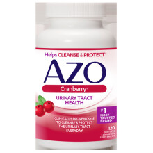 AZO Cranberry Softgels, Urinary Tract Health, Helps Cleanse & Protect, 120 ct