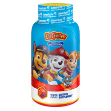 L'il Critters, Paw Patrol The Movie, Guma Multivitamin, Naturalny Owoc, 190 Gumików